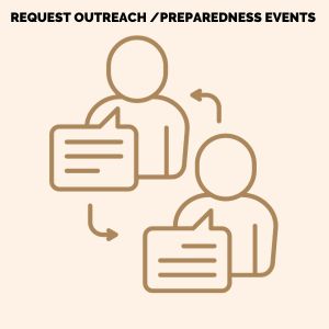 request outreach/preparedness events